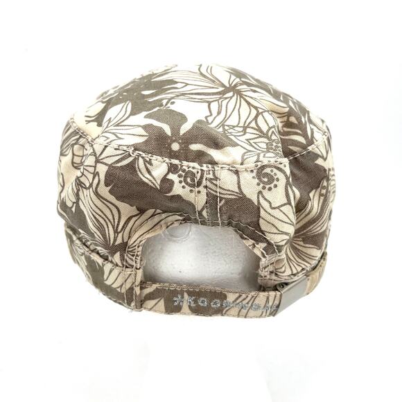 Koolaburra Flower Camo Women's Cotton Brown and Cream Cap 57cm/one size - Picture 4 of 6